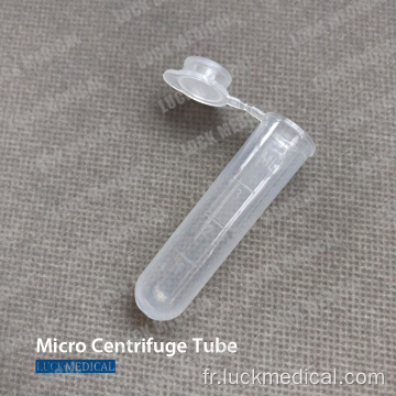 Clips de verrouillage de couvercle de tube de microcentrifugeuse